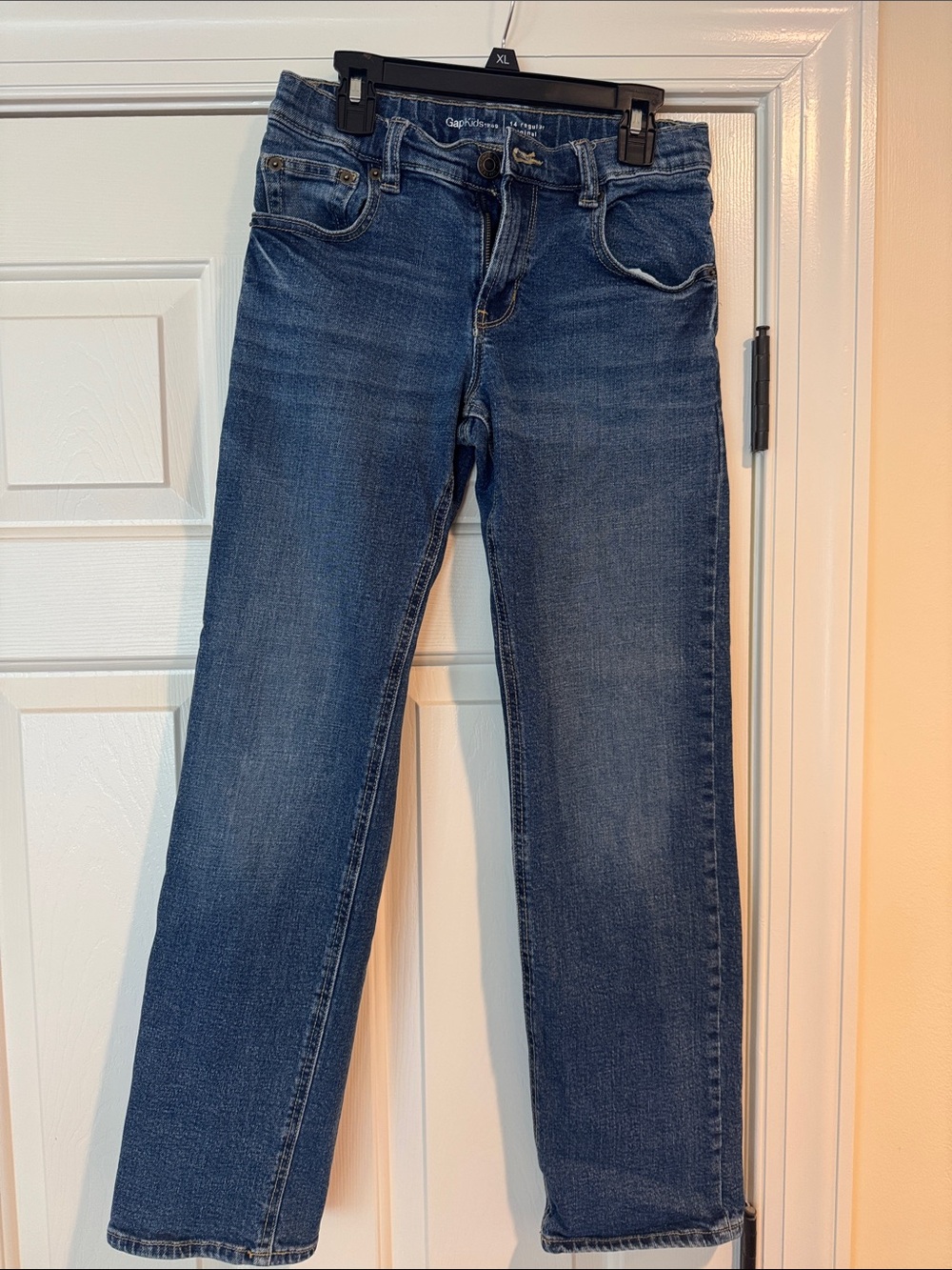 Gap Classic Boys Dark Blue Jeans - Comfortable Straight Fit Size 14 Pants